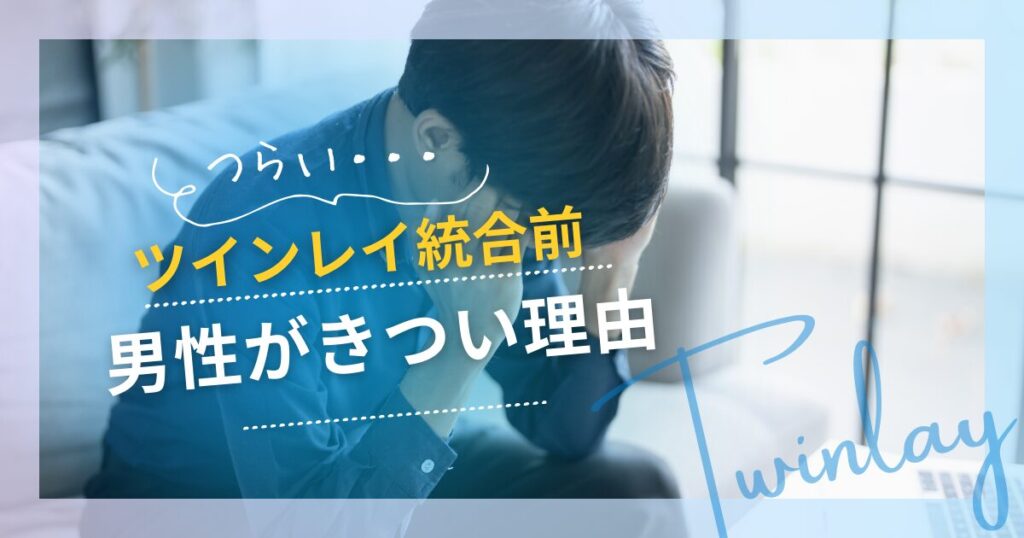 統合前　ツインレイ男性　きつい