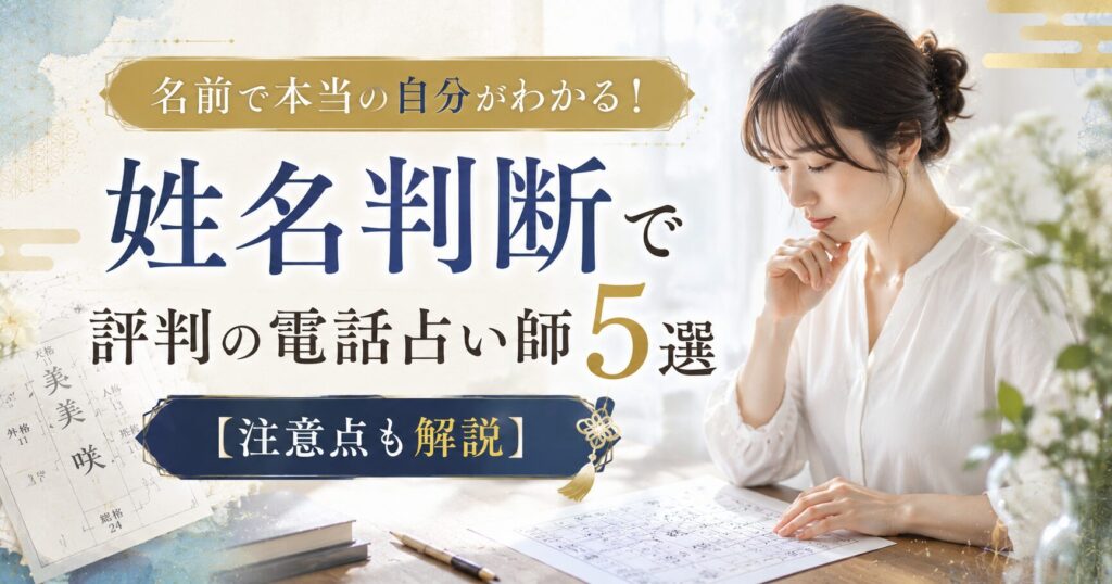 電話占い　姓名判断