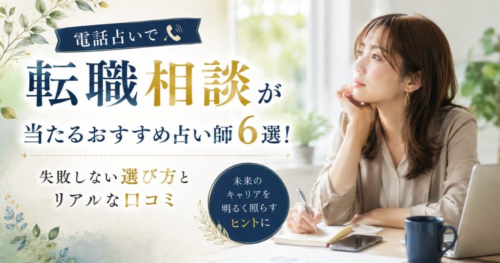 電話占い　転職