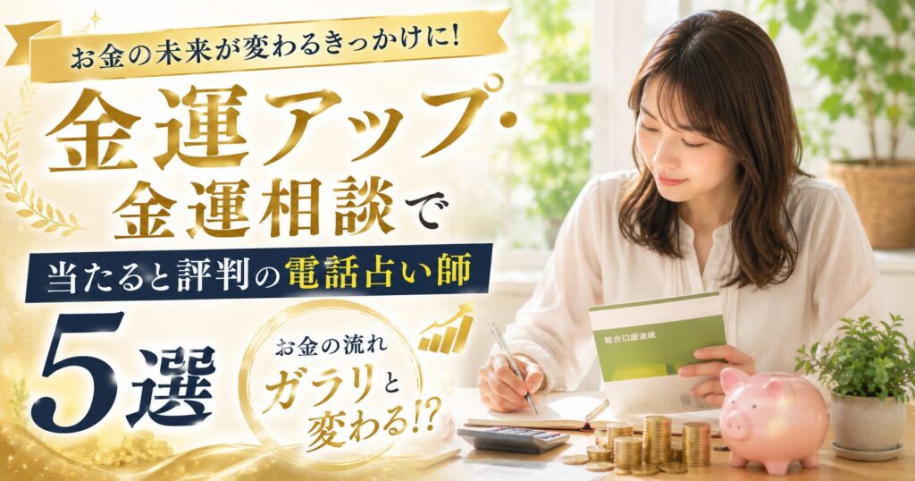 電話占い　金運